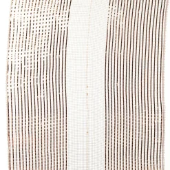 Rose Gold Metallic Stripe Decomesh Roll Decomesh|
