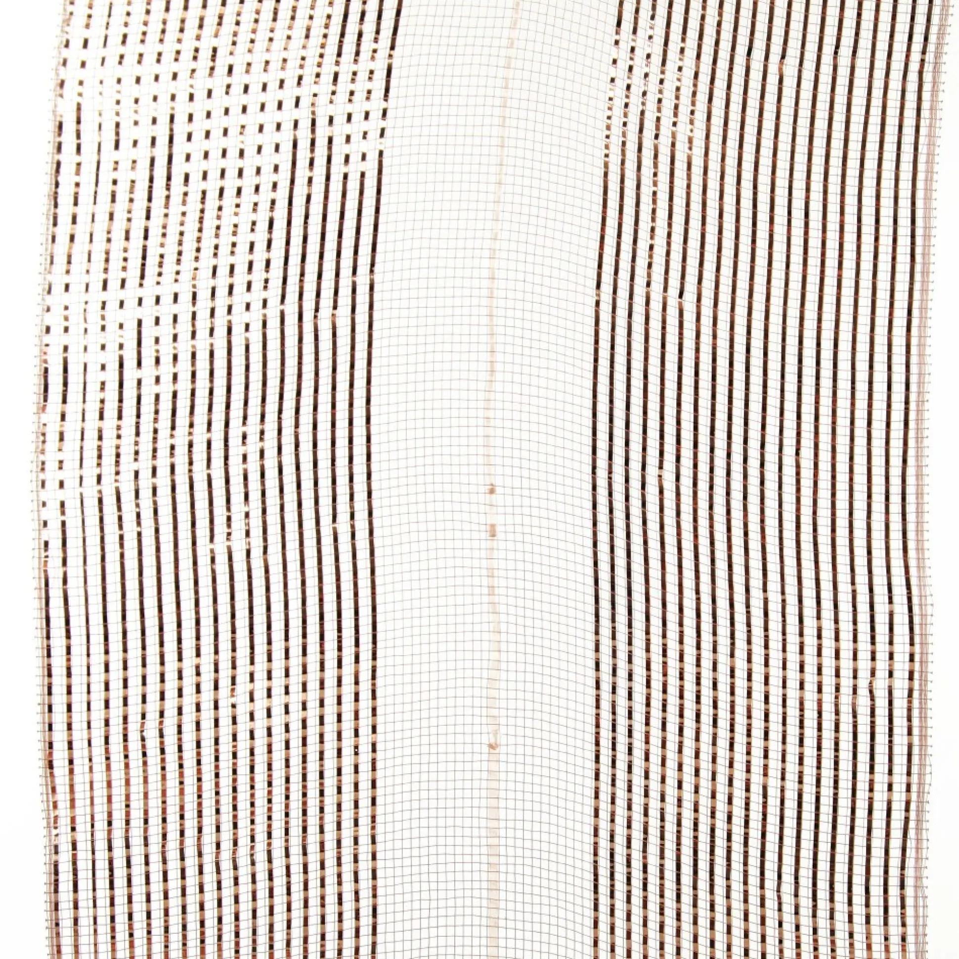 Rose Gold Metallic Stripe Decomesh Roll Decomesh|