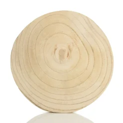 Round Natural Wood Timber Slice Christmas Table Decor|