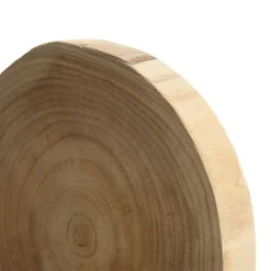 Round Natural Wood Timber Slice Christmas Table Decor|