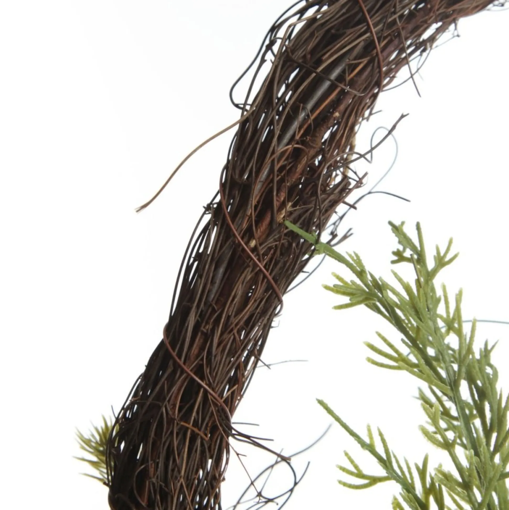 Rustic Pine and Cone Basket Christmas Wall Hanging Wall Hangings And Signs|