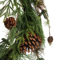 Rustic Pine and Cone Christmas Wreath Christmas Wreaths|