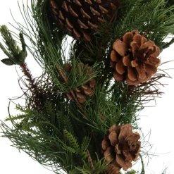 Rustic Pine and Cone Christmas Wreath Christmas Wreaths|