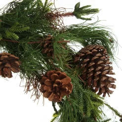 Rustic Pine and Cone Christmas Wreath Christmas Wreaths|