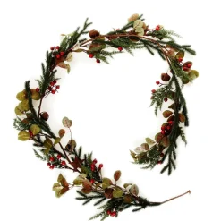 Rustic Pine Christmas Garland Christmas Garlands|
