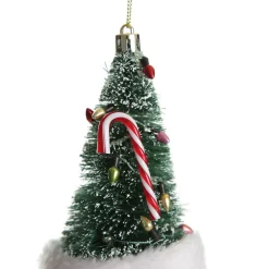 Santa Boot with Tree Hanging Decoration Christmas Tree Decorations|