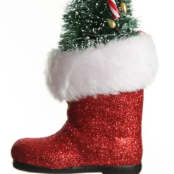 Santa Boot with Tree Hanging Decoration Christmas Tree Decorations|