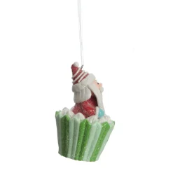 Santa Cupcake Christmas Tree Decoration Christmas Tree Decorations|