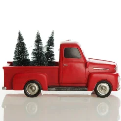 Santa in Red Ute Lightup Musical Ornament Light-Up Scenes And Ornaments|