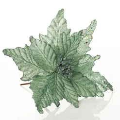 Seafoam Green Burlap Flower Beach Decorations|