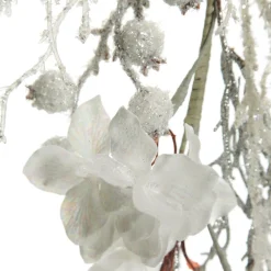 Silver and White Frost Christmas Garland Christmas Garlands|