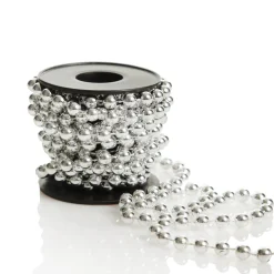 Silver Bead Chain Christmas Garland Tree Garlands|