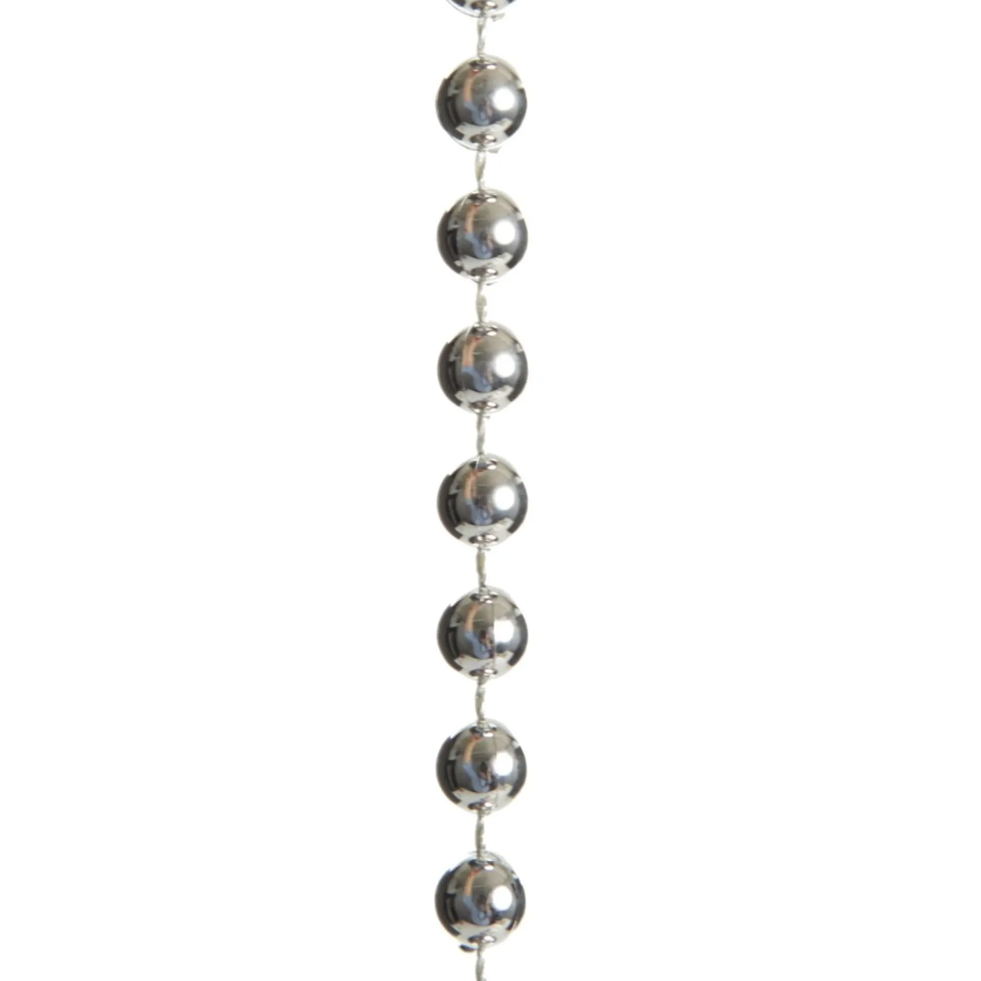 Silver Bead Chain Christmas Garland Tree Garlands|