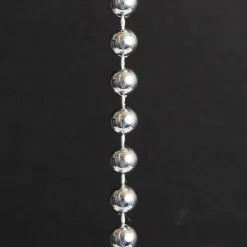 Silver Bead Chain Christmas Garland Tree Garlands|