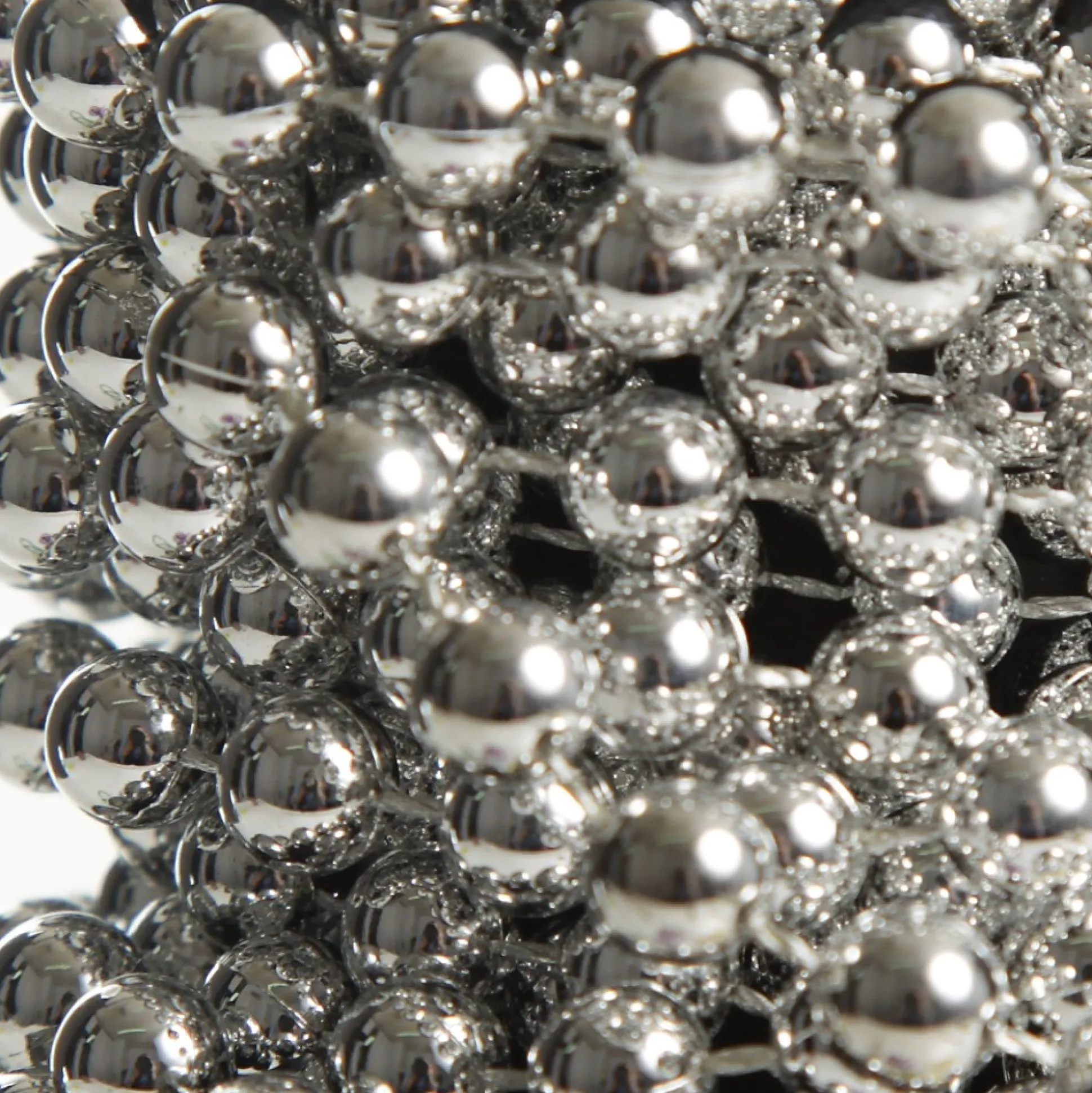 Silver Bead Chain Christmas Garland Tree Garlands|