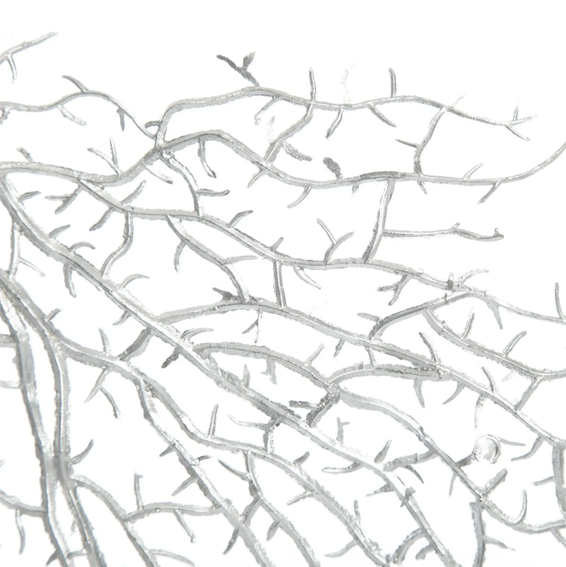 Silver Coral Fan Spray Christmas Sprays|