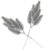 Silver Glitter Pine Bud Pick - Set of 2 Christmas Pick|