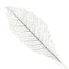 Silver Mesh Palm Leaf Christmas Sprays|