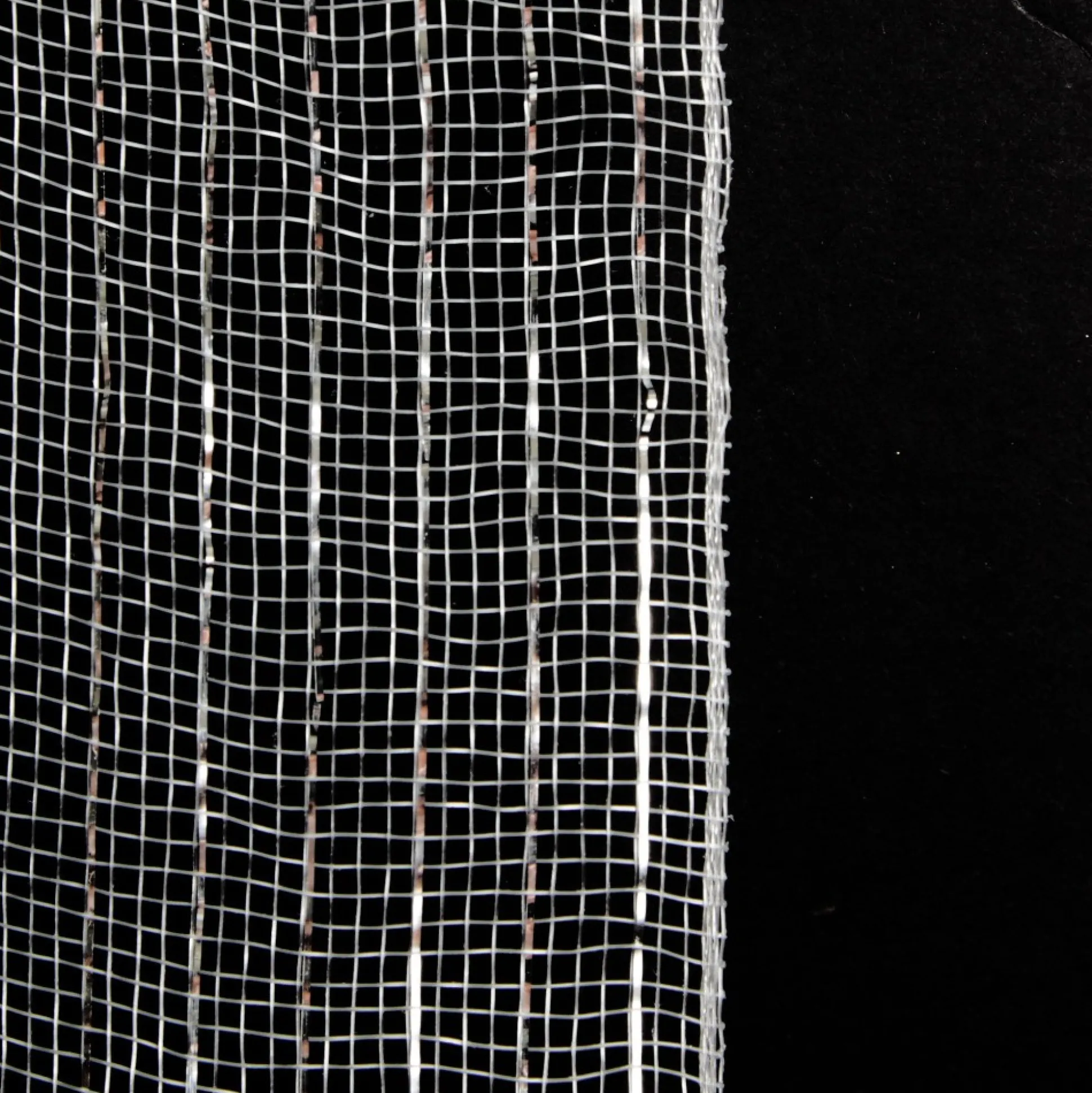 Silver Metallic Thread Decomesh Roll Diy Wreaths|