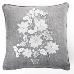 Silver Tree Cushion Cover Christmas Cushions|