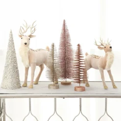 Silver Velour Table Runner Christmas Table Decor|