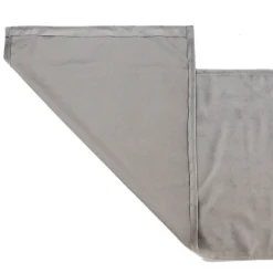 Silver Velour Table Runner Christmas Table Decor|