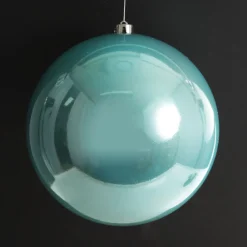 Sky Blue Jumbo Shatterproof Christmas Bauble Decoration Shatterproof Baubles|