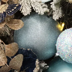 Sky Blue Jumbo Shatterproof Christmas Bauble Decoration Shatterproof Baubles|