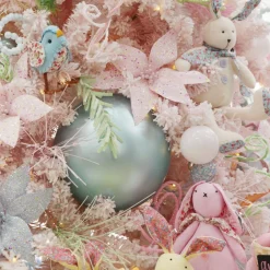 Sky Blue Jumbo Shatterproof Christmas Bauble Decoration Shatterproof Baubles|