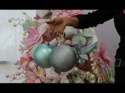 Sky Blue Jumbo Shatterproof Christmas Bauble Decoration Shatterproof Baubles|