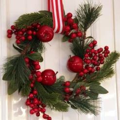Small Apple and Berry Wreath Christmas Wreaths|