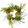 Small Fresh Hydrangea Christmas Wreath Christmas Wreaths|