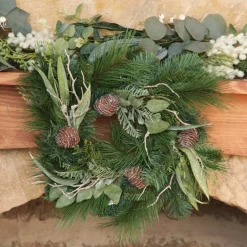 Small Native Eucalyptus Leaf Christmas Wreath Christmas Wreaths|