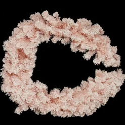 Snow Flocked Pink Fir Christmas Garland Christmas Garlands|