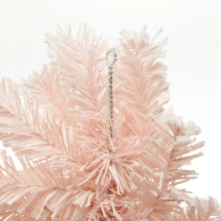 Snow Flocked Pink Fir Christmas Garland Christmas Garlands|