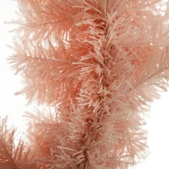 Snow Flocked Pink Fir Christmas Wreath Christmas Wreaths|