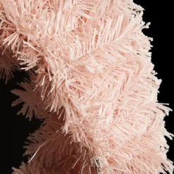 Snow Flocked Pink Fir Christmas Wreath Christmas Wreaths|