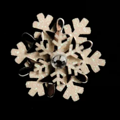 Snowflake Embellishment Craft Stickers - Pack of 5 Christmas Craft Supplies|