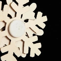 Snowflake Embellishment Craft Stickers - Pack of 5 Christmas Craft Supplies|