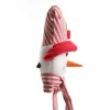 Snowman Head Striped Tree Topper Tree Toppers|