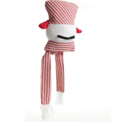 Snowman Head Striped Tree Topper Tree Toppers|