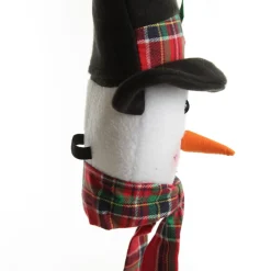 Snowman Head Tartan Tree Topper Tree Toppers|