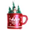 Snowman in Mug Christmas Tree Decoration Christmas Tree Decorations|