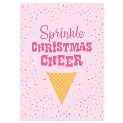 Sprinkle Christmas Cheer Poster Christmas Prints|