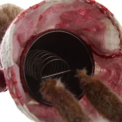 Standing Girl Reindeer Bobble Body Christmas Ornament Christmas Figurines|