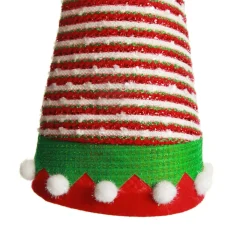 Striped Elf Hat Tree Topper Tree Toppers|