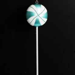 Teal Peppermint Lollipop Tree Decoration Christmas Tree Decorations|