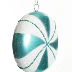 Teal Peppermint Lollipop Tree Decoration Christmas Tree Decorations|