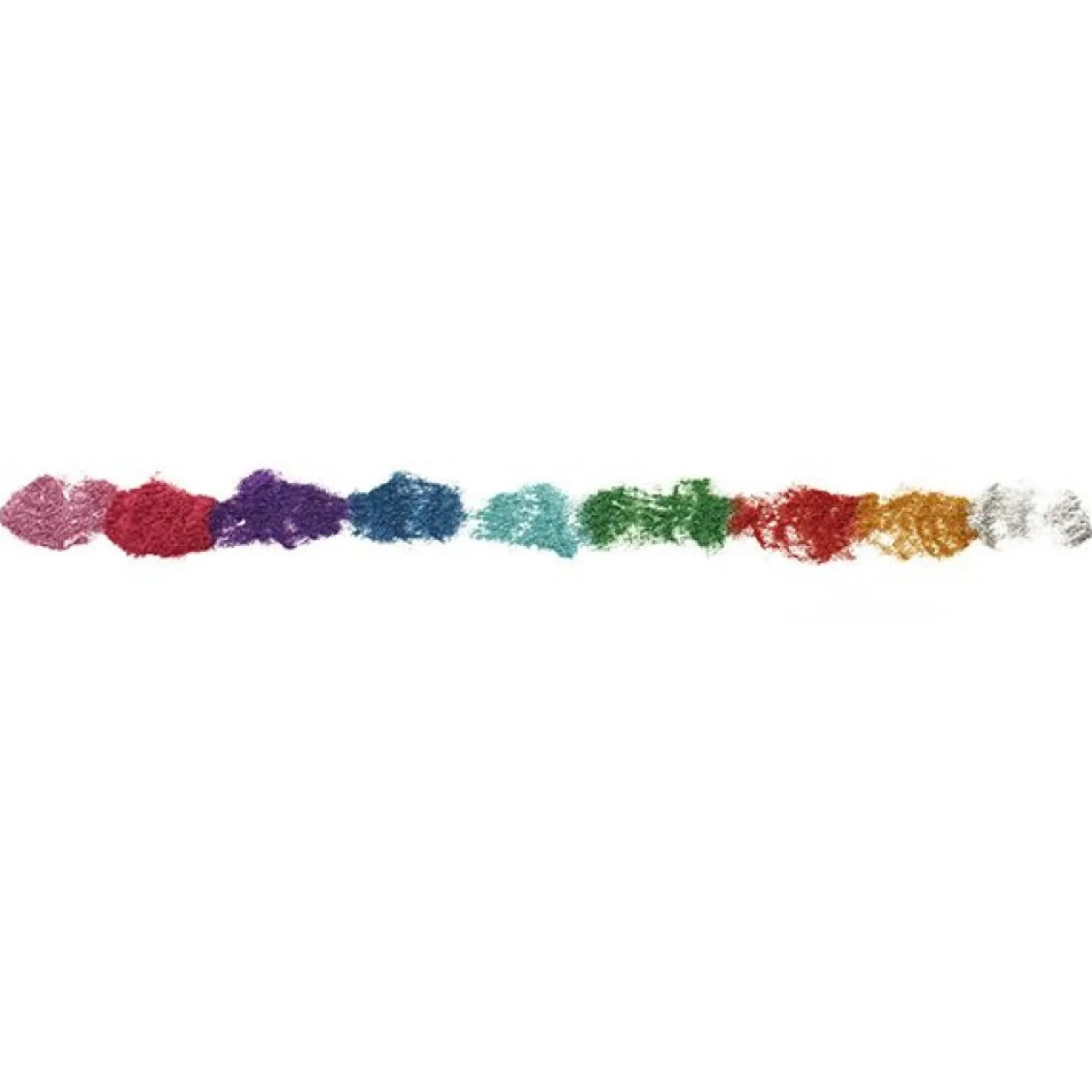 * Christmas Craft Supplies|The Christmas Cart Extra Fine Glitter Vial Pack Of 9 - Assorted Colours