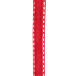 Three Assorted Burgundy and Gold Stars and Dots Christmas Ribbons Ribbons|